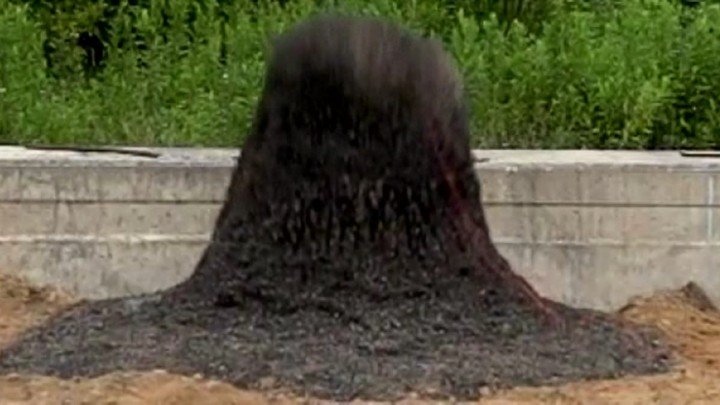 Volcano Explosion Testing