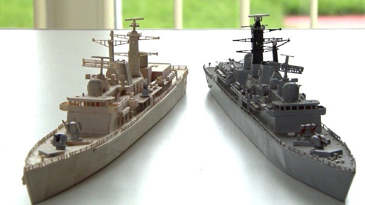 Matchstick Navy Fleet