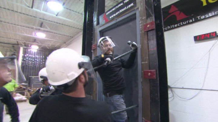 Riot-Proof Doors
