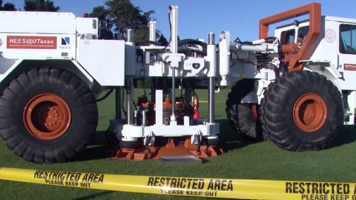 T-Rex Earthquake Simulator Truck