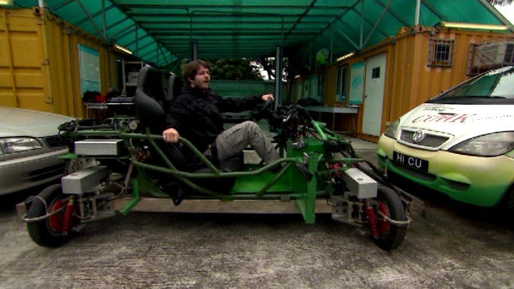 Omni-Directional Hybrid Vehicle