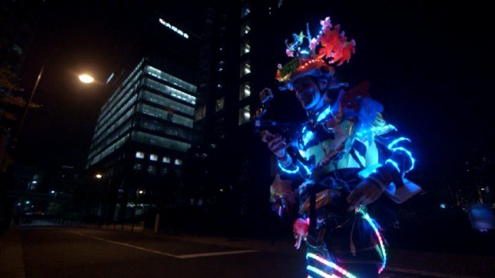 Running Art Man