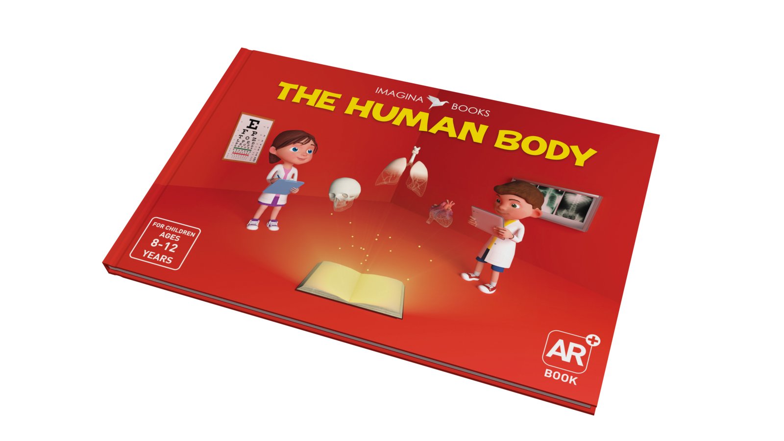 The Human Body – Augmented Reality (AR) Book with 8 licenses